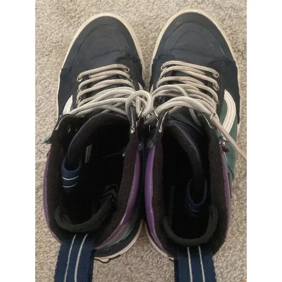 Vans Sk8-hi MTE 2.0 Dx Shoes Fashion Sneaker Boots Dress Blue/Purple/Jasper