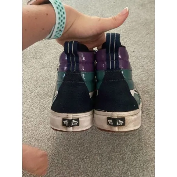Vans Sk8-hi MTE 2.0 Dx Shoes Fashion Sneaker Boots Dress Blue/Purple/Jasper