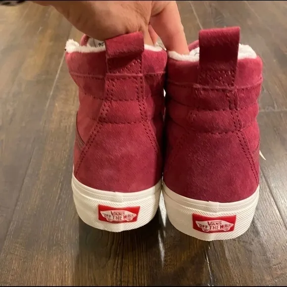 Vans Sk8-Hi Mte Suede Sneaker Dry Rose Size 5 Women