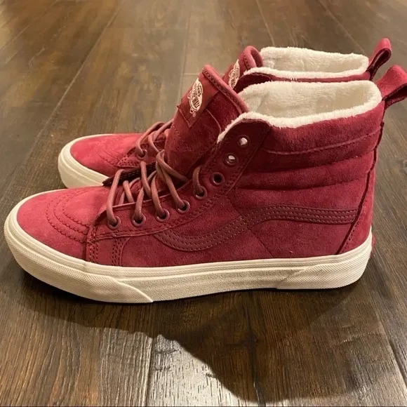 Vans Sk8-Hi Mte Suede Sneaker Dry Rose Size 5 Women