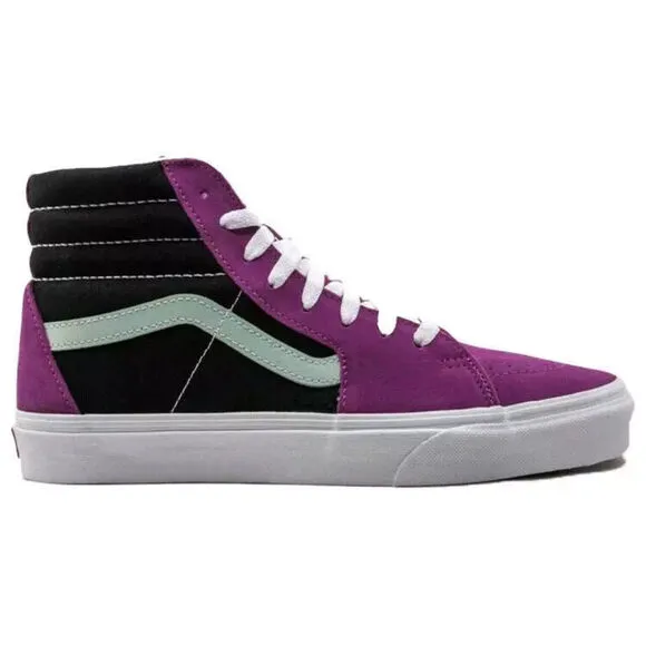 Vans SK8-Hi 'Vintage Sport' VN0A4BV6TGU Mens 7.5 Fuchsia Skateboard Shoes TF1069