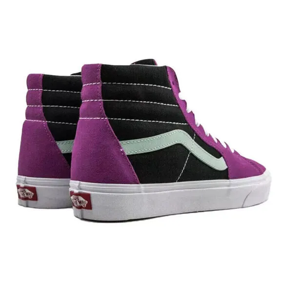 Vans SK8-Hi 'Vintage Sport' VN0A4BV6TGU Mens 7.5 Fuchsia Skateboard Shoes TF1069