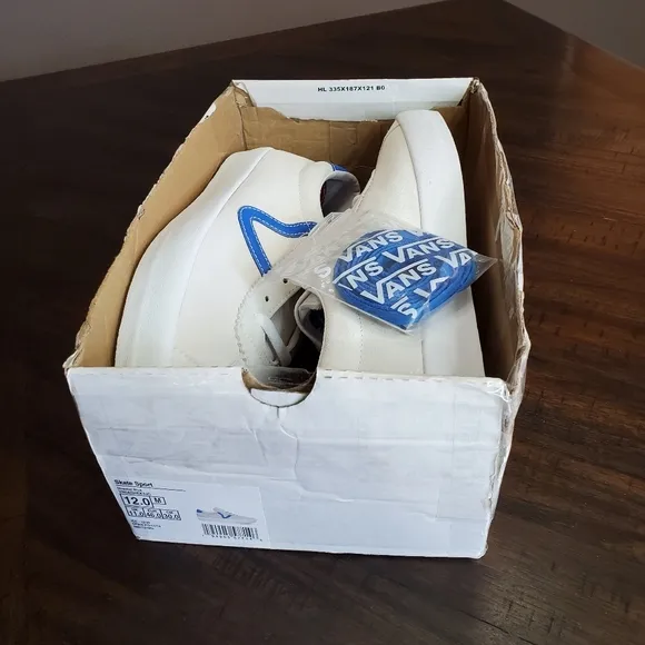 Vans Skate Sport Director Blue Men Size 12
