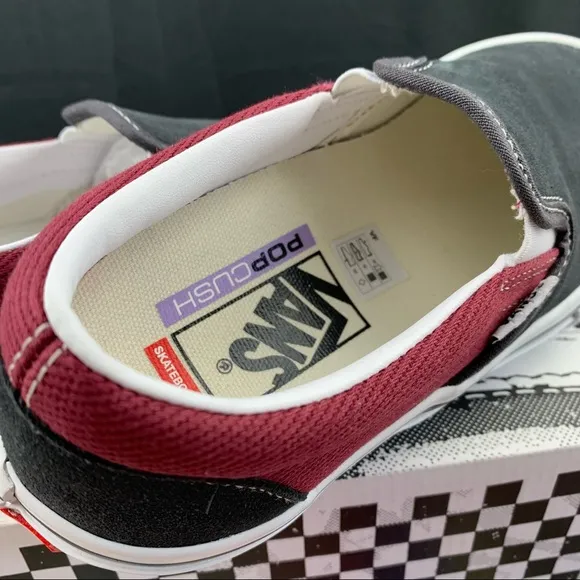 Vans Slip On Asphalt Pomegranate Women's Various Sizes
