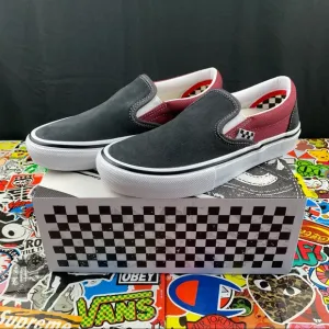 Vans Slip On Asphalt Pomegranate Women's Various Sizes