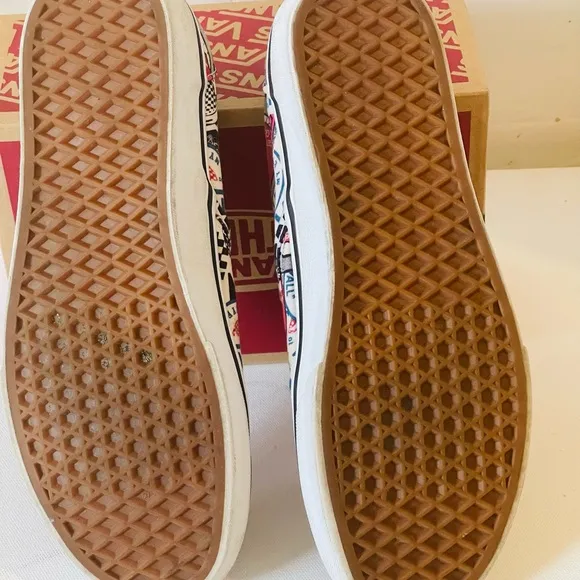 Vans Slip-On Mash-Up Stickers Skate Shoes Women's