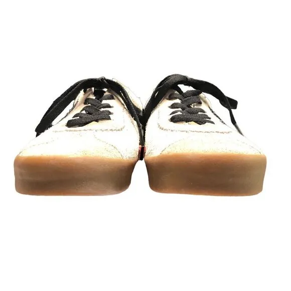 Vans Sport Low Suede Marshmallow with Gum Sole Mens 9.5 Womens 11 Skate Shoe