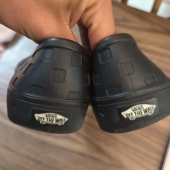 Vans Trek Men's Slip On Triple Black Water Shoes