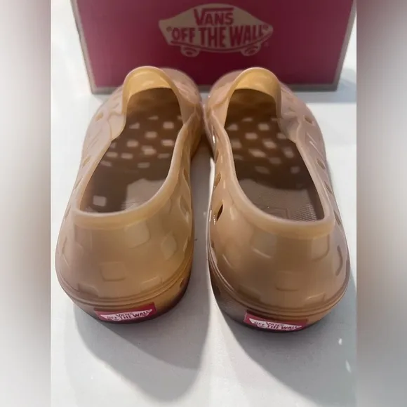 Vans TRK Mens Rubber Slip On Shoes in root beer size 12 NIB