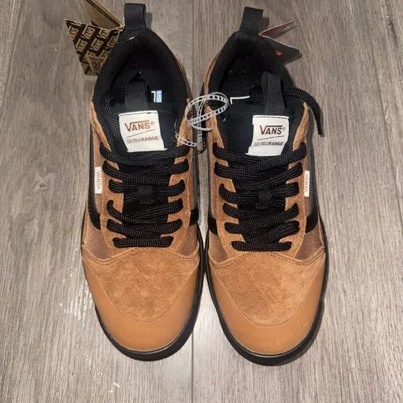 Vans Ultrarange EXO MTE-1 Glazed Ginger Brown Low Top Shoes Mens 6.5 Women 8 New