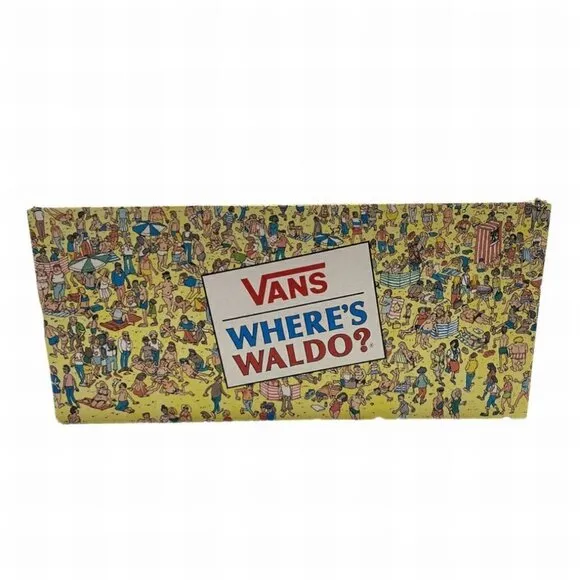 Vans Where's Waldo Limited Edition Classic Slip-On Sneakers SIZE 11