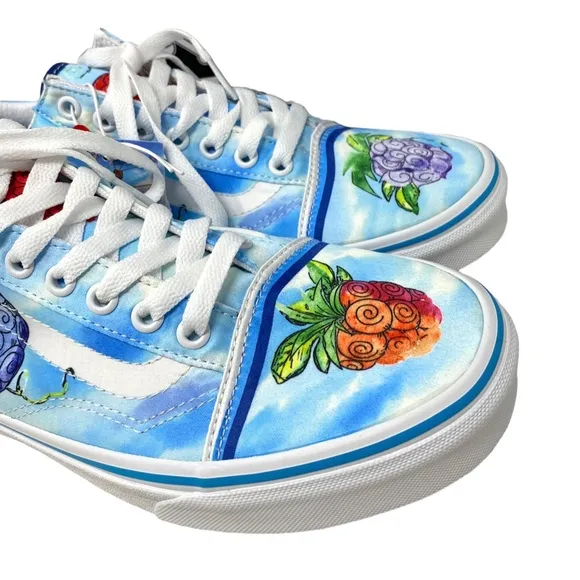 VANS x One Piece Old Skool Low Shoes Skate Canvas Women's Sneakers VN0007NT7WN