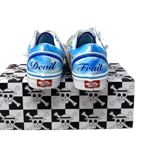 VANS x One Piece Old Skool Low Shoes Skate Canvas Women's Sneakers VN0007NT7WN