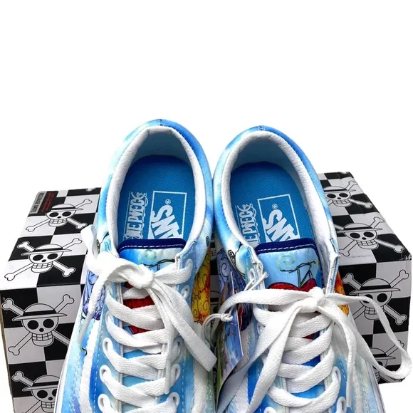 VANS x One Piece Old Skool Low Shoes Skate Canvas Women's Sneakers VN0007NT7WN
