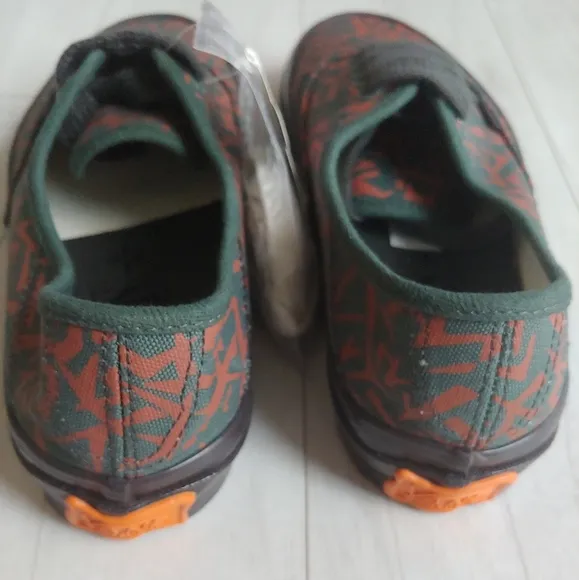 VANS x Taka Hayashi NEW Geo Camo &amp; Jungle Green Lace Up Shoes