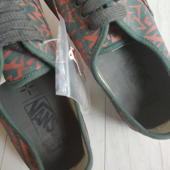 VANS x Taka Hayashi NEW Geo Camo &amp; Jungle Green Lace Up Shoes