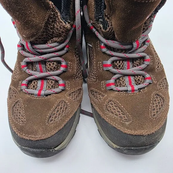 Vasque Breeze III Waterproof Kids SIze 3 Brown Hiking Boots Outdoors Casual Camp