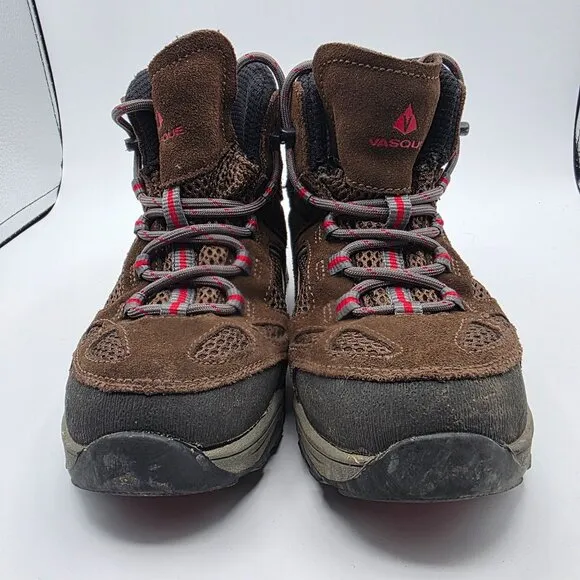 Vasque Breeze III Waterproof Kids SIze 3 Brown Hiking Boots Outdoors Casual Camp