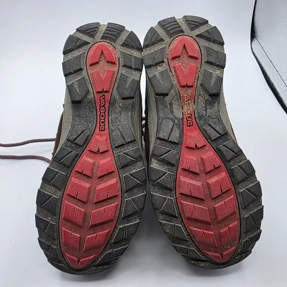 Vasque Breeze III Waterproof Kids SIze 3 Brown Hiking Boots Outdoors Casual Camp