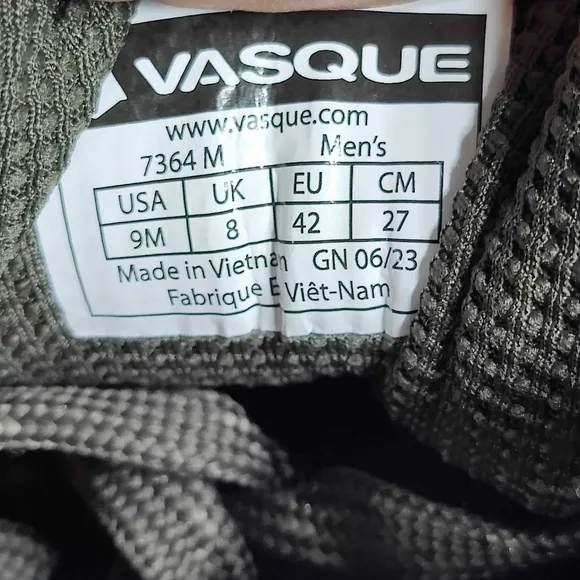 Vasque Men's Talus at UltraDry Low Waterproof Outdoor Hiking Brown Boot Size 9M