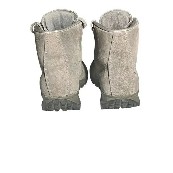 Vasque Skywalk Leather Hiking Boots Women 8 M Grey 7548 Suede Made In Italy