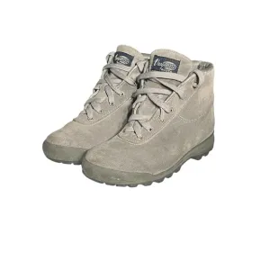 Vasque Skywalk Leather Hiking Boots Women 8 M Grey 7548 Suede Made In Italy