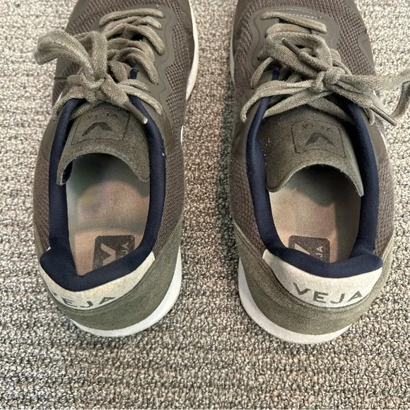 Veja SDU Shoes Olive Green Men's Size 11.5 EU 45