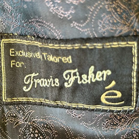 Velvet Blazer by Elevee.  Made for Travis Fisher NFL Size is