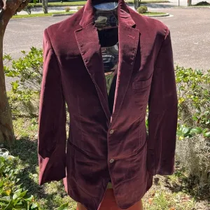 Velvet Blazer by Elevee.  Made for Travis Fisher NFL Size is