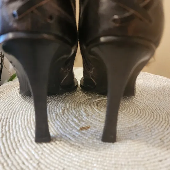 Verro Cuoio leather shoes with real  rabbit fur inside.Made in Italy