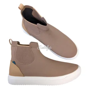 Vessi Uptown Chelsea Teak Tan Waterproof Dyma-Tex Knit Sneaker Boot Womens 8.5