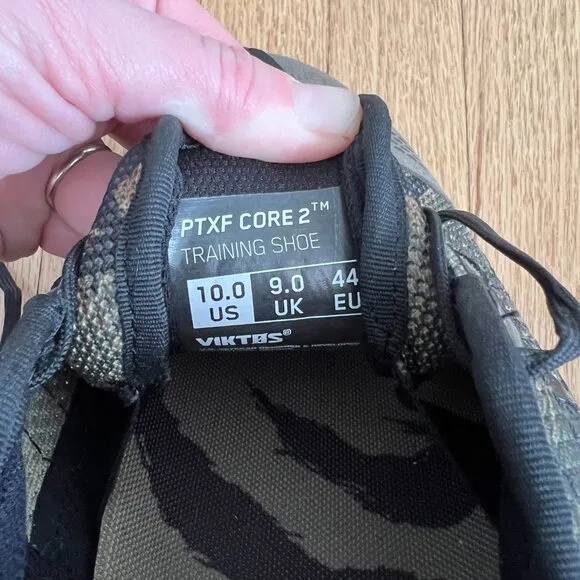 Viktos PTXF Core 2 Training Shoes Camo Men's Size 10