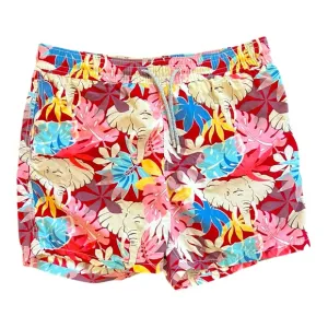 VILEBREQUIN Swimming SHORTS Beach Elephant Floral Swim Trunks Multi Color Size L