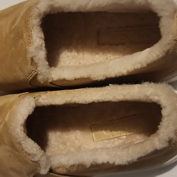 VINCE BLAIR SHIRLING LINED SUED SLIP ON SHOES SIZE 6