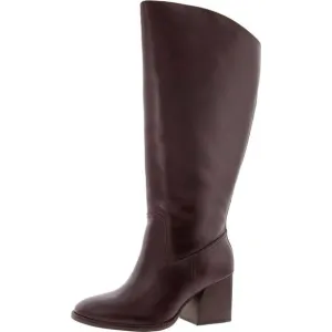Vince Camuto Womens Red Ombre Leather Knee-High Boots New