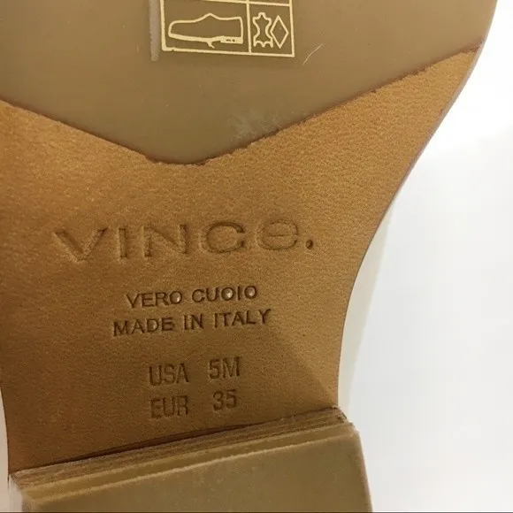 Vince Womens 5 Eckland Vintage White Leather Point Toe Ankle Boots Booties Shoes