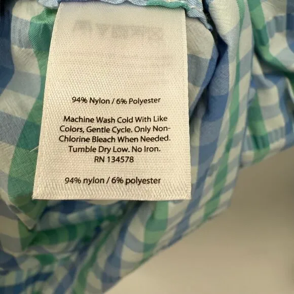 Vineyard‎ Vines Harbor Shirt Mens XL Blue Plaid Performance Vented Fishing Lot 2