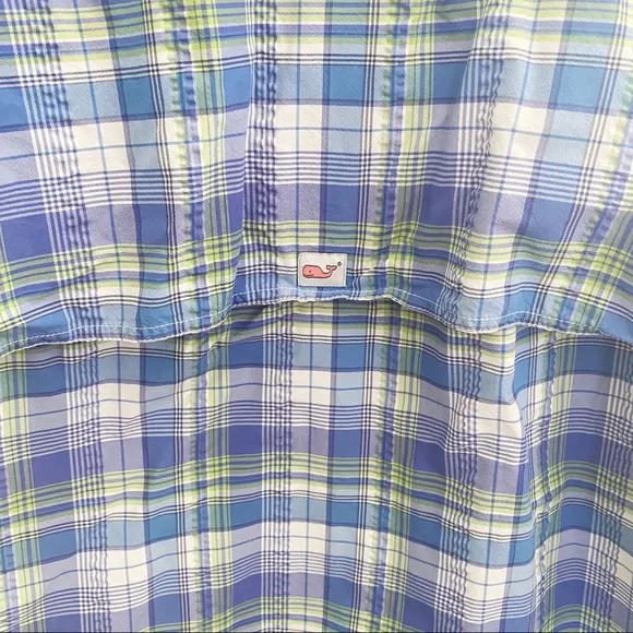 Vineyard Vines Plaid Harbor Shirt SZ M