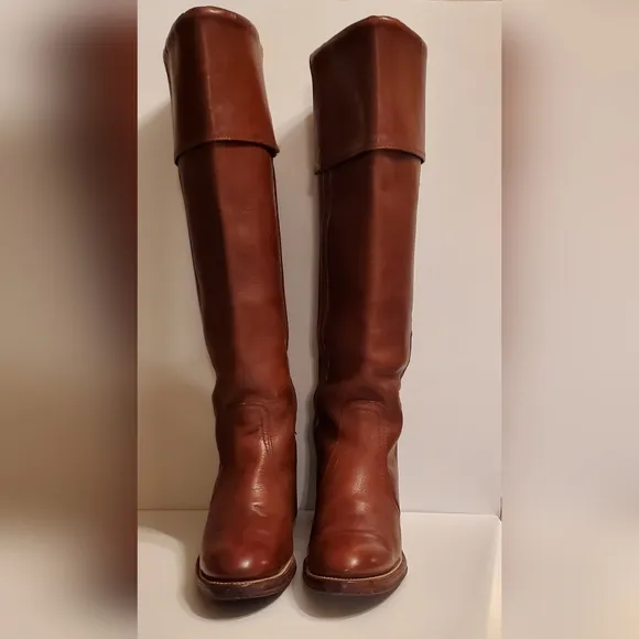 Vintage 1970s FRYE Campus Cuff Boots - Model 8515