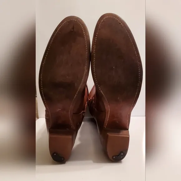 Vintage 1970s FRYE Campus Cuff Boots - Model 8515