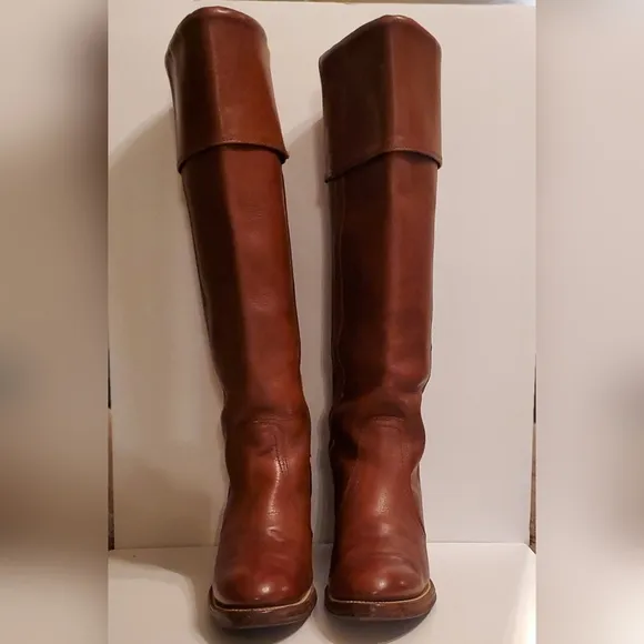 Vintage 1970s FRYE Campus Cuff Boots - Model 8515