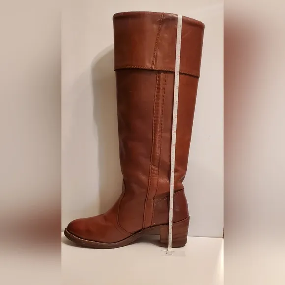 Vintage 1970s FRYE Campus Cuff Boots - Model 8515