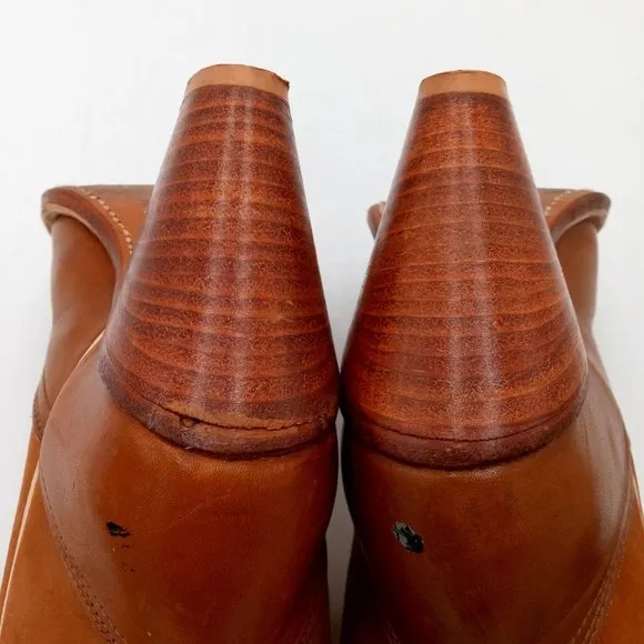 Vintage Acme Ladies Cowboy Boots Western Fashion Girls Size 5.5 M High Heels Cow
