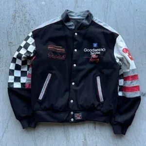 Vintage chase authentics Jeff hamilton nascar jacket size large