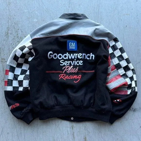 Vintage chase authentics Jeff hamilton nascar jacket size large