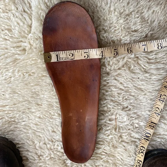 Vintage Custom Made Van Gorkom Leather Hiking Boots