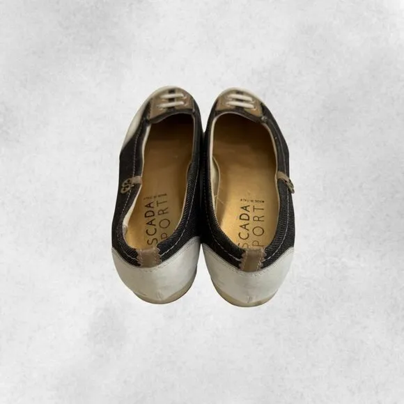 Vintage Escada Sport Denim Flats