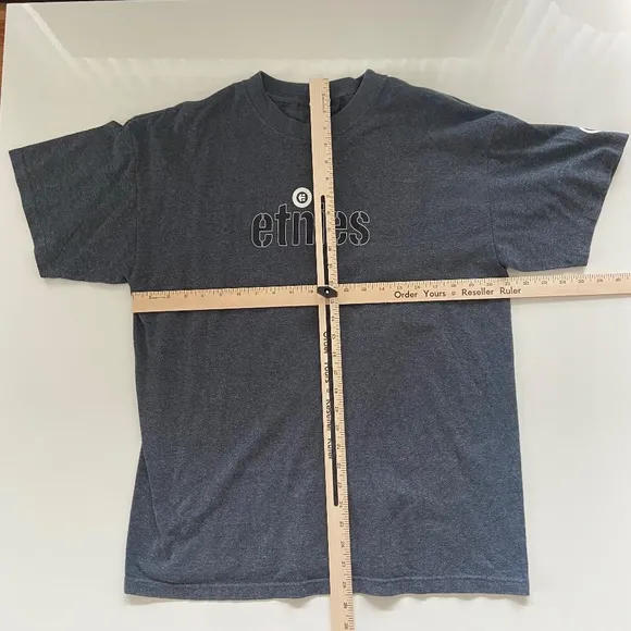 Vintage Etnies Shoes Skateboard BMX Skateboarding Logo T-Shirt Mens Large