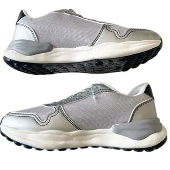 Vintage Havana Run Silver Sneakers Star Logo shoes Size 8 NEW Retail $125