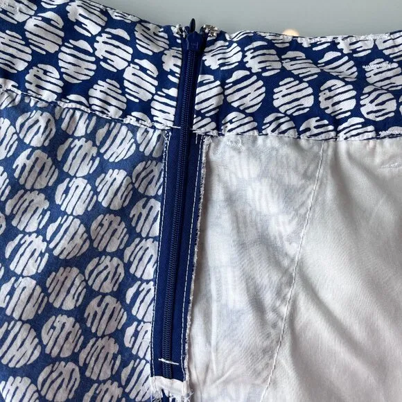 VINTAGE Liz Claiborne A line Skirt Nautical East Coast Preppy Coastal Nautical